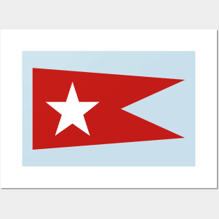 White Star Line Pennant Posters and Art